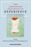 The Admissible Contents of Experience 1444333356 Book Cover
