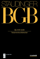 �� 2197-2302: (Testamentsvollstreckung) 3805913230 Book Cover