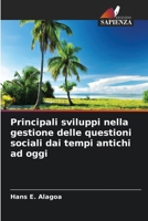 Principali sviluppi nella gestione delle questioni sociali dai tempi antichi ad oggi (Italian Edition) 6139741963 Book Cover