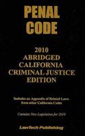 California Penal Code Abridged 2010 156325154X Book Cover