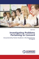 Investigating Problems Pertaining to Concord 3659209740 Book Cover