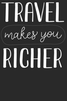 Travel makes you richer: Wochenplaner Januar bis Dezember 2020 - 1 Woche auf einen Blick - DIN A5 Monatsplaner Jahresplaner Jahr Terminplaner Checklisten & Notizen Abenteuer Rucksack Reisen Wandern Re 1678567094 Book Cover