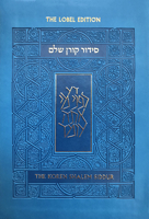 Koren Shalem Siddur with Tabs, Compact, Blue 965776503X Book Cover