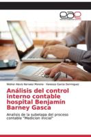 Análisis del control interno contable hospital Benjamín Barney Gasca 6202136987 Book Cover