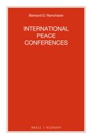 International Peace Conferences 9004245898 Book Cover