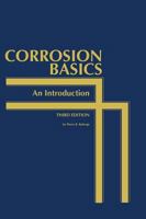 Corrosion Basics: An Introduction 1575903601 Book Cover