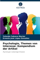 Psychologie, Themen von Interesse: Kompendium der Artikel 620408464X Book Cover