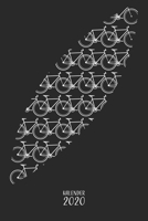 Kalender 2020: Fahrrad Jahresplaner Monatsplaner Wochenplaner Organizer Terminplaner Terminkalender I Geschenk für Fahrradfahrer Radfahrer Rennrad ... 110 Seiten für das Jahr 2020 (German Edition) 1695911555 Book Cover