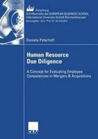 Human Resource Due Diligence: A Concept for Evaluating Employee Competences in Mergers & Acquisitions 3835001256 Book Cover
