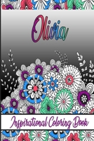 Olivia Inspirational Coloring Book: An adult Coloring Boo kwith Adorable Doodles, and Positive Affirmations for Relaxationion.30 designs , 64 pages, matte cover, size 6 x9 inch , B08KH3S9JL Book Cover