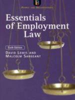 Essentials of Employment Law 0852927967 Book Cover