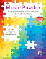 Music Puzzler: 80 Reproducible Music Puzzles, Comb Bound Book & Data CD 073909646X Book Cover