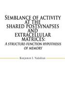 Semblance of activity at the shared postsynapses and extracellular matrices: A structure-function hypothesis of memory 0595470025 Book Cover