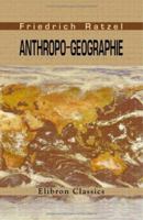 Anthropo-Geographie (German Edition) 1016981406 Book Cover