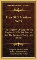 The Kingdom of God and Other Plays 1017970092 Book Cover