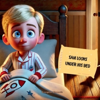 Sam looks under his bed: Sam's forth night sleeping alone (Sam is ready to sleep alone) B0DS9KLMCY Book Cover