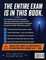 SPARK Ham Radio License Study Guide 2026-2030: Complete Question Pool with Answers to Pass the Technician Class Amateur Radio Exam B0H9B46T6F Book Cover