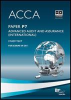 ACCA - P7 Advanced Audit and Assurance (International): Study Text 0751789348 Book Cover