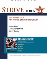 Strive for a 5 for  America's History 145762902X Book Cover