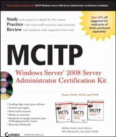 MCITP: Windows Server 2008 Server Administrator Certification Kit 0470343443 Book Cover