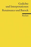 Renaissance and Barock (German Edition) 3150078903 Book Cover