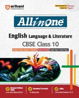 AIO CBSE English Language & Literature 10th 936840223X Book Cover