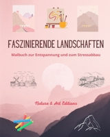 Faszinierende Landschaften Malbuch zur Entspannung und zum Stressabbau Erstaunliche Natur und ländliche Landschaft: Eine Sammlung schöner und ... die die Welt feiern B0C1NKJHTT Book Cover