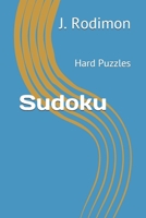 Sudoku: Hard Puzzles B092PCW8R7 Book Cover