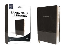 LBLA Santa Biblia Ultrafina, Leathersoft, Negro 0829769595 Book Cover