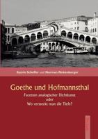 Goethe Und Hofmannsthal 382888850X Book Cover