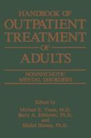 Handbook of Outpatient Treatment of Adults: Nonpsychotic Mental Disorders 148990896X Book Cover