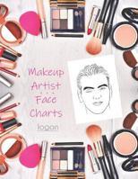 Makeup Artist Face Charts: Logan 1794061223 Book Cover