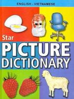 Star Childrens Picture Dictionary English-Vietnamese 8176503053 Book Cover