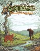 ANIMAL COLORING BOOK: THEMED COLORING BOOK B0CR81QBV5 Book Cover