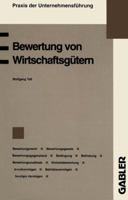 Bewertung Von Wirtschaftsgutern 3409138897 Book Cover