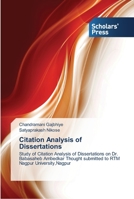 Citation Analysis of Dissertations: Study of Citation Analysis of Dissertations on Dr. Babasaheb Ambedkar Thought submitted to RTM Nagpur University,Nagpur 3639515153 Book Cover