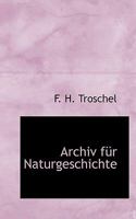 Archiv für Naturgeschichte 1117093751 Book Cover