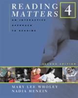 Reading Matters 4: An Interactive Approach to Reading 061847515X Book Cover
