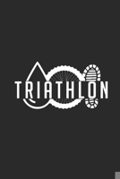 Triathlon: Triathlon Notebook, Graph Paper (6 x 9 - 120 pages) Sports and Recreations Themed Notebook for Daily Journal, Diary, and Gift 1708080864 Book Cover