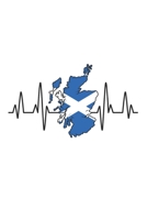 Schottland Notizbuch: Schottland Herzschlag Reise / 6x9 Zoll / 120 linierte Seiten 1709898305 Book Cover