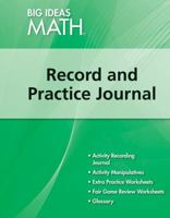 BIG IDEAS MATH: Record & Practice Journal Green/Course 1 1608404609 Book Cover