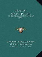 Muslim Architecture 1147072582 Book Cover