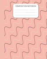 Composition Notebook: Pink Wide Ruled Notebook, School Notebook, Homes School Notebook, Gift for Kids, Students, Teens, 7.5 x 9.25 Inches 1677802952 Book Cover