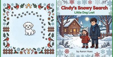 Cindy's Snowy Search: Little Dog Lost (Cindy's Growing Up Adventures) B0H8P6289Z Book Cover