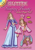 Glitter Sleeping Beauty Sticker Paper Doll 0486499707 Book Cover