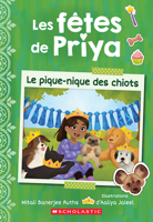 Les Fêtes de Priya: N° 4 - Le Pique-Nique Des Chiots (French Edition) 1039720145 Book Cover