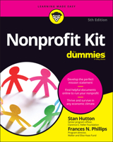 Nonprofit Kit For Dummies 076455347X Book Cover