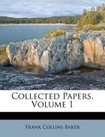 Collected Papers, Volume 1 1246503182 Book Cover