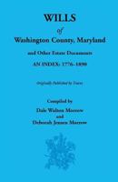 Wills of Washington County, 1776-1890 1585492434 Book Cover