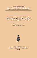 Chemie Der Genetik 3540023720 Book Cover